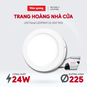 Bộ đèn Led Panel Tròn Điện Quang ĐQ LEDPN10
