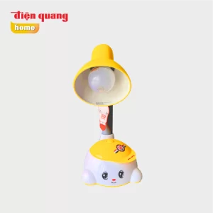 Đèn bàn Điện Quang ĐQ DKL04 ( kiểu trẻ em, màu vàng trắng )