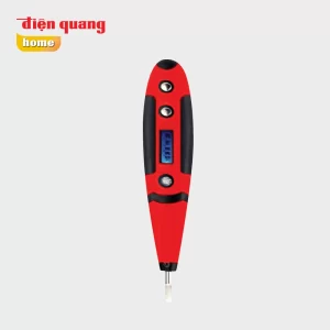 Bút thử điện Điện Quang ĐQ ETP01 RB ( hiển thị LCD, đỏ đen )