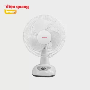 Quạt sạc Điện Quang ĐQ RF01 W ( Màu trắng, có đèn ngủ ) - Quạt sạc 9 mức gió, tự ngắt khi sạc đầy, tích hợp đèn ngủ và hẹn giờ Cách chọn quạt sạc cho mùa nóng và những đặc điểm cần chú ý