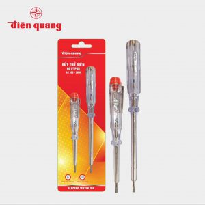 Bút thử điện Điện Quang ĐQ ETP05 ( Bộ 2 cây, đầu vít dẹp, 190 mm và 140 mm )