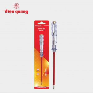 Bút thử điện Điện Quang ĐQ ETP07 R ( Đầu vít dẹp, 215 mm, màu đỏ )