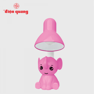 Đèn bàn bảo vệ thị lực Điện Quang ĐQ DKL18 B ( Kiểu con voi, bóng led daylight )