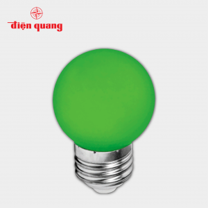 Đèn LED Bulb Điện Quang ĐQ LEDBU14G45 01G ( 1W xanh lá )