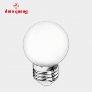 Đèn LED Bulb Điện Quang ĐQ LEDBU14G45 1W, chụp mờ
