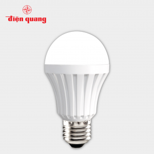 Đèn led bulb thân nhựa Điện Quang ĐQ LEDBUA80 9W chụp cầu mờ