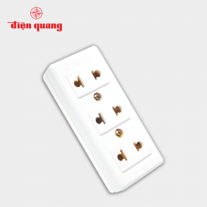 Ổ cắm Điện Quang ĐQ 004A-02