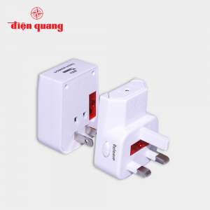 Ổ cắm du lịch Điện Quang ĐQ ESK TV01