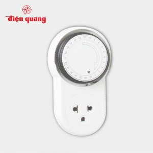 Ổ cắm hẹn giờ Điện Quang ĐQ ESK MT06 WBL 13