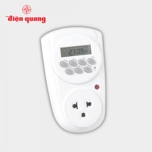Ổ cắm hẹn giờ ĐQ ESK DT08 W 13