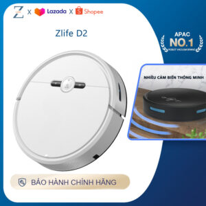 Robot hút bụi lau nhà thông minh Zlife D2