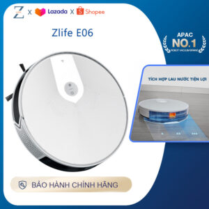 Robot hút bụi lau nhà thông minh Zlife E06