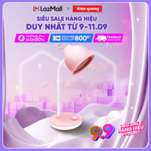 Đèn Bàn LED Điện Quang ĐQ LDL16B 3 (3W, Dimmer Ánh Sáng)
