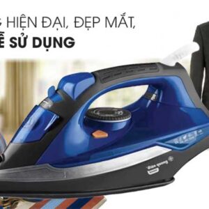 Bàn ủi hơi nước Điện Quang ĐQ SI02 2238 BBL ( Màu Xanh –... Các chức năng ủi khô, ủi hơi nước, phun tia, phun hơi, tự làm sạch, điều chỉnh nhiệt