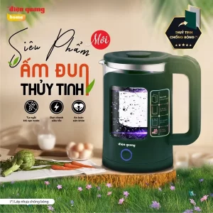 Ấm đun nước siêu tốc Điện Quang ĐQ EKT16 1515 MG