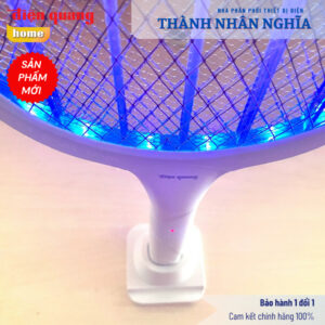 Vợt muỗi thông minh kiêm Đèn bắt muỗi tự động 2 trong 1 Điện Quang EMR10 W