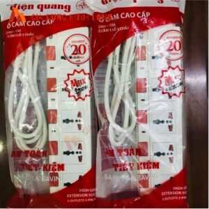 Ổ cắm ĐQ ESK SM740-750SL chịu tải 2 màu trắng -đen