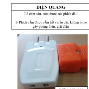Ổ cắm xoay gấp gọn Điện Quang ĐQ ESK RT
