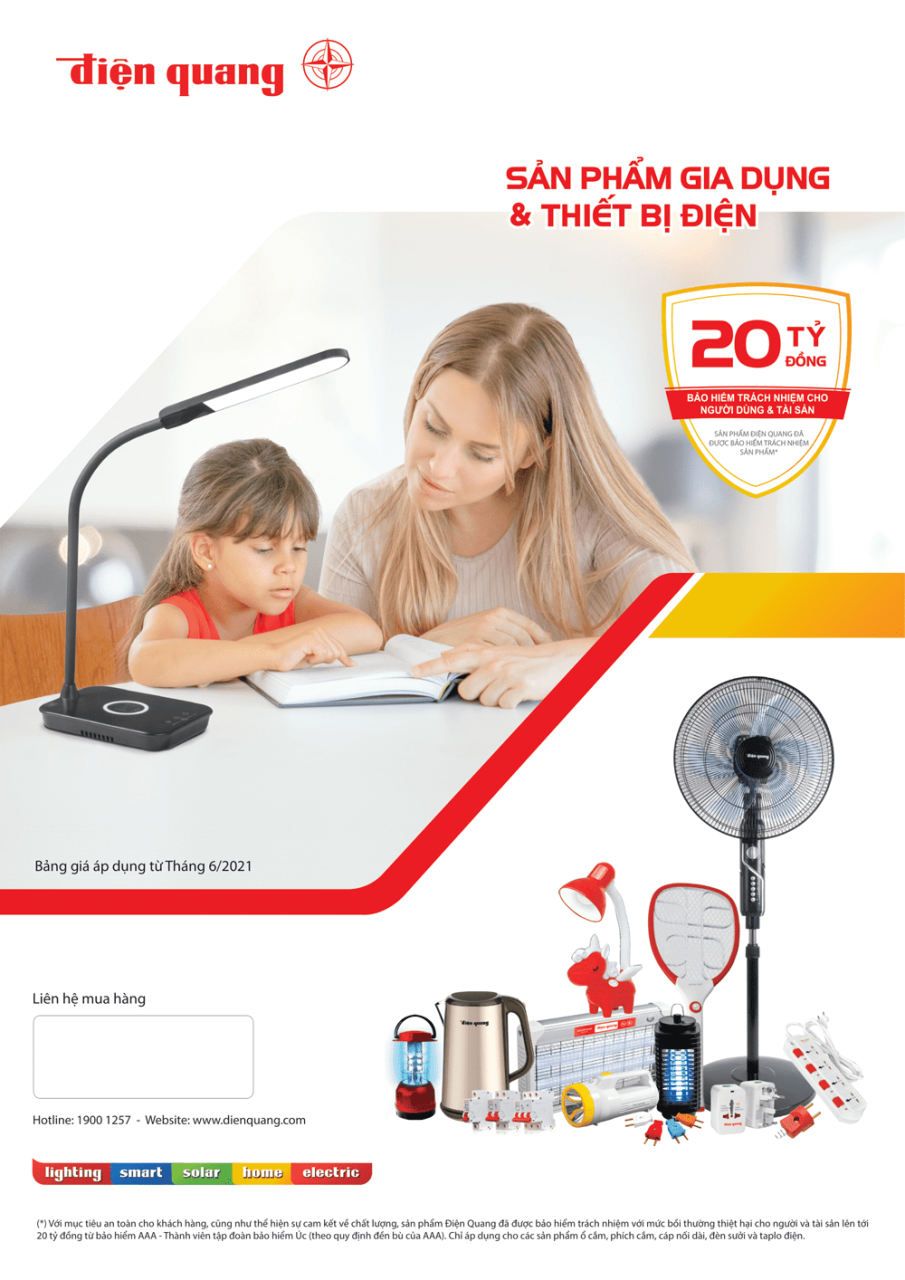 bảng giá thiết bị điện điện quang